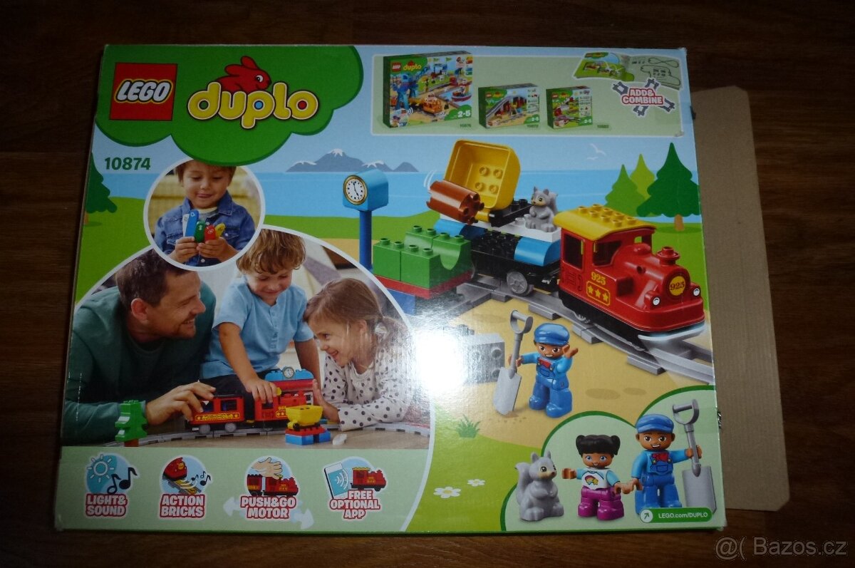 Lego Duplo vlak 10874 + 10872 + 10882 - 3