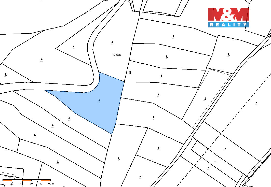 Prodej lesa, 9032 m², Stožice - 3