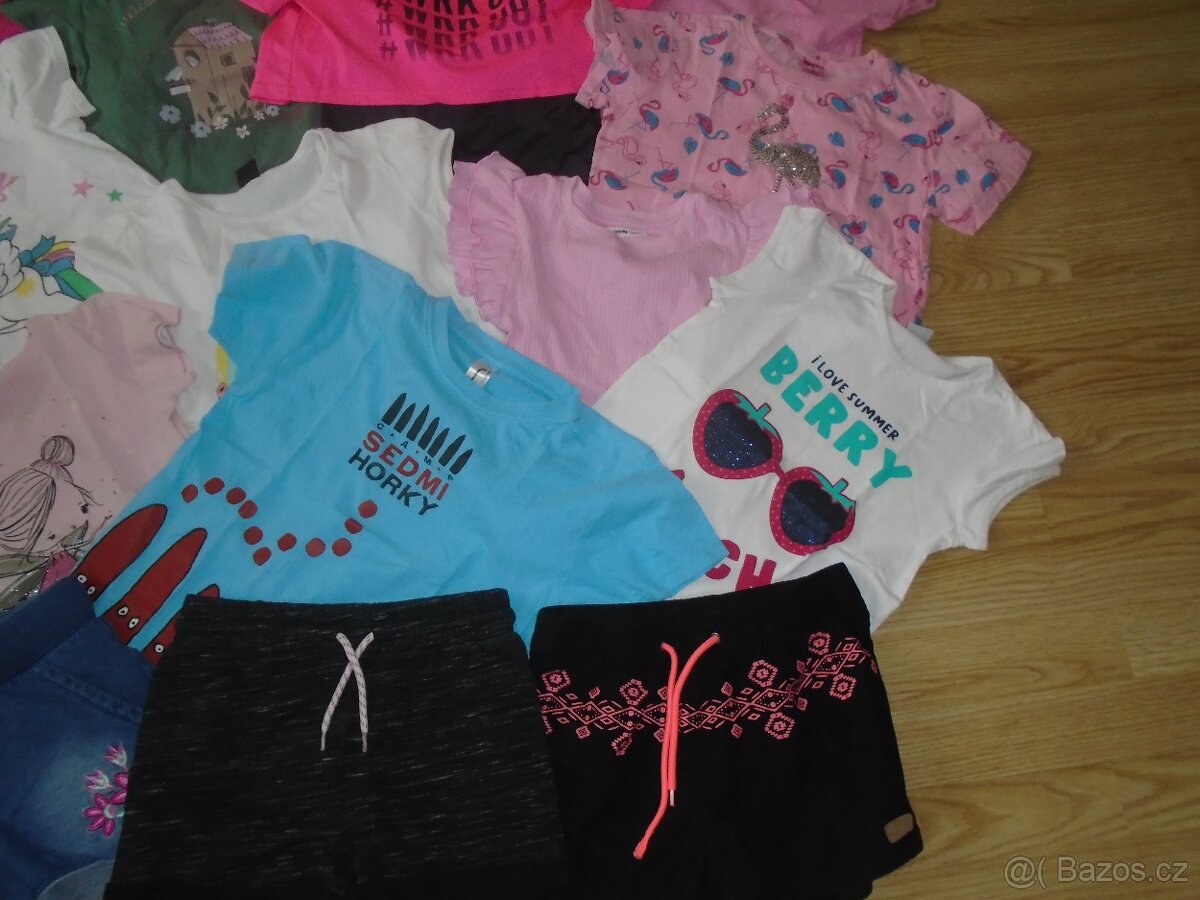 Dívčí oblečení vel. 128 - 3