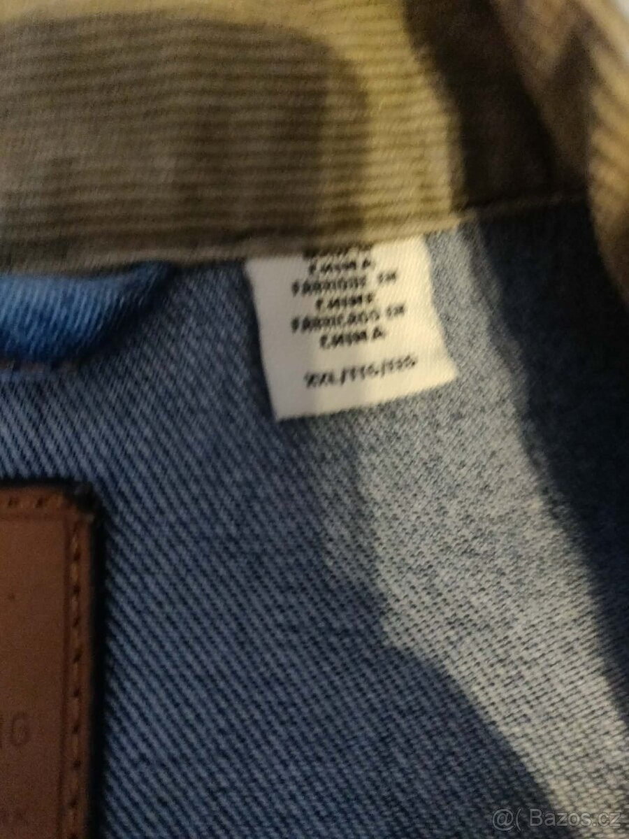 Levi’s Premium džínová bunda / worker (chore) jacket – vel. - 3