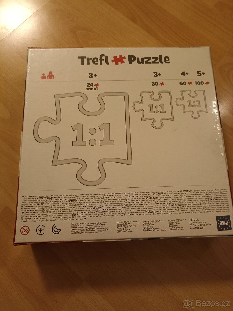 Trefl puzzle Frozen 4 in 1 - 3
