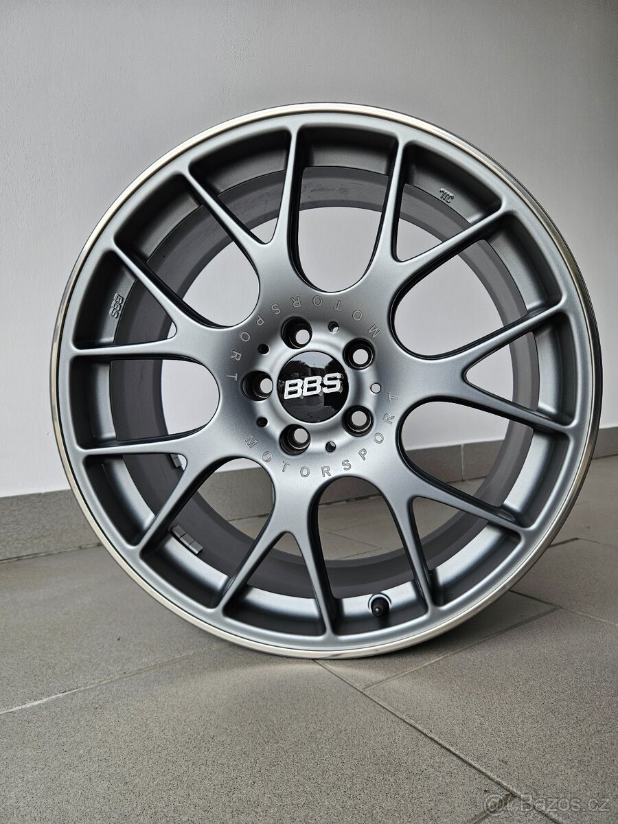 Orig. BBS CH II 5x112 19" - Grey - Top - 3