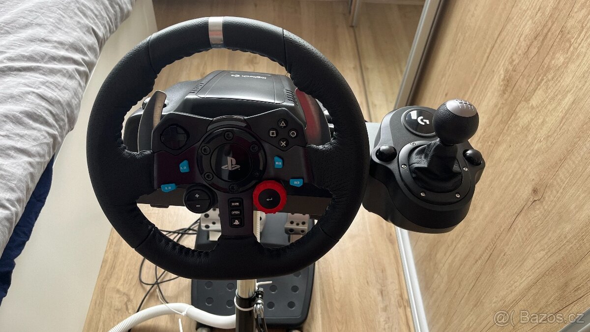 Set Logitech G29 + řadící páka + stojan - 3