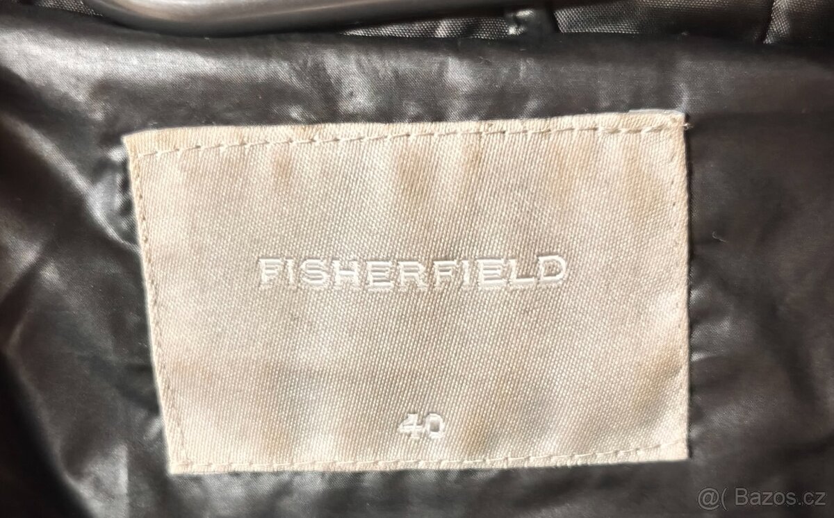 Černý kabát/bunda - 3