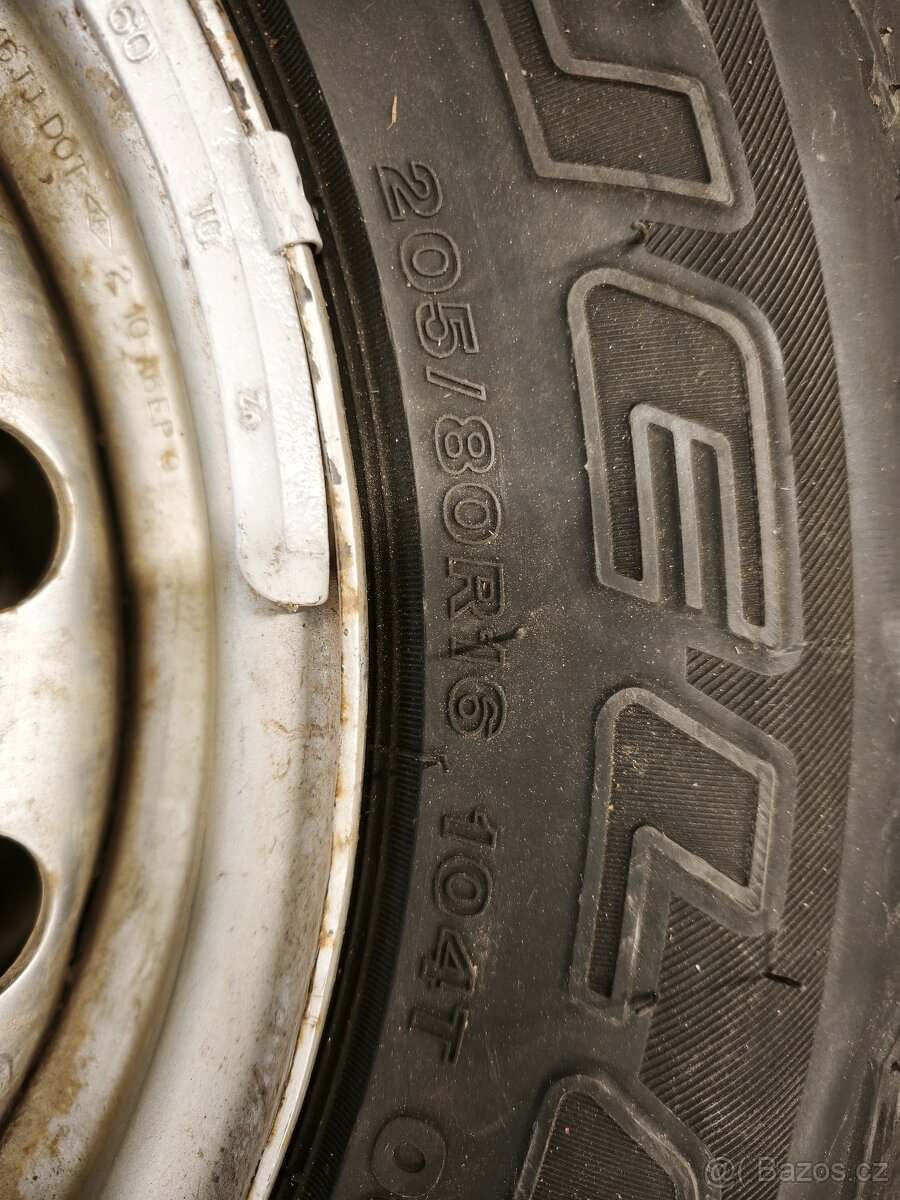 Kompletní kola na Mitsubishi L200 205/80R16 - 3