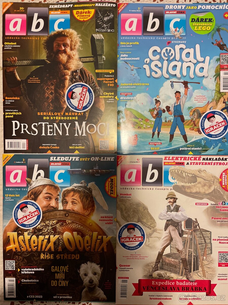 Časopisy ABC různé, roky 2018-2024 - 3