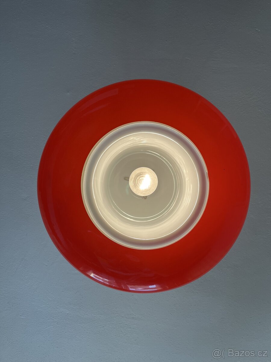 Závěsné světlo z opálového skla, Československo, 60. léta - 3