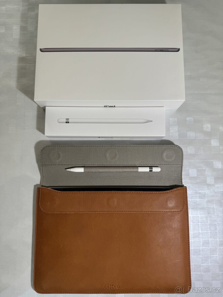 iPad 9. generace (64GB, Space Grey, 2021) + Apple Pencil - 3