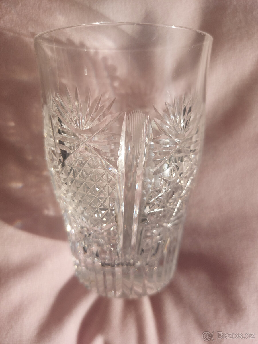 Broušené křišťálové sklenice - 3