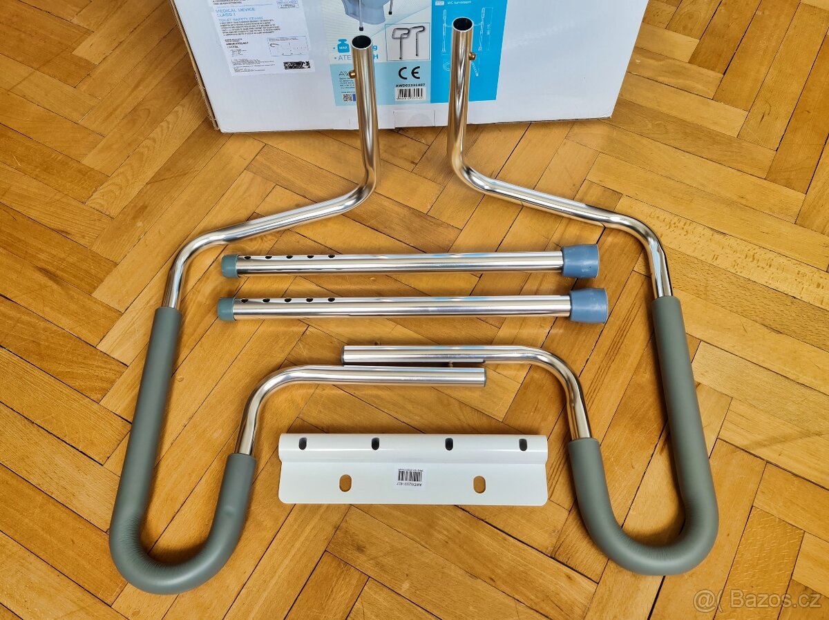 Dvoubodová bezpečnostní podpěra na toaletu za 25% pův. ceny - 3