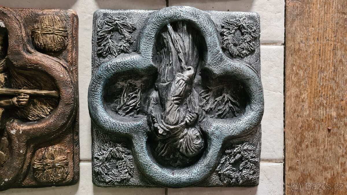 Kachle - model - sádra - 3