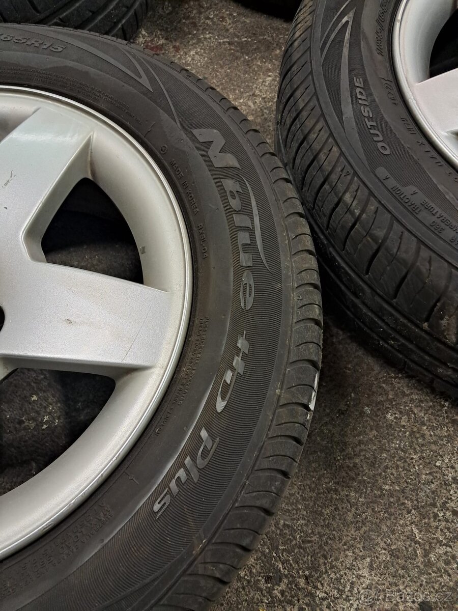 ORIGINÁL ALU KOLA PEUGEOT 15" - 3