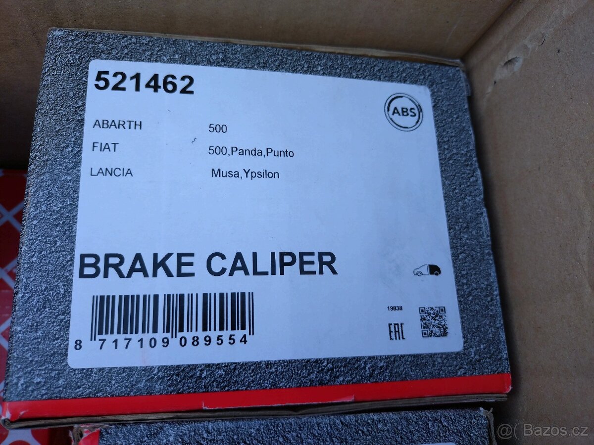 ZADNÍ KOTOUČOVÉ BRZDY ABARTH 500, FIAT PANDA - 3