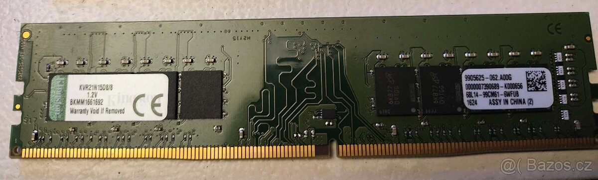 DDR4 8GB 2133Mhz (2ks) - 3