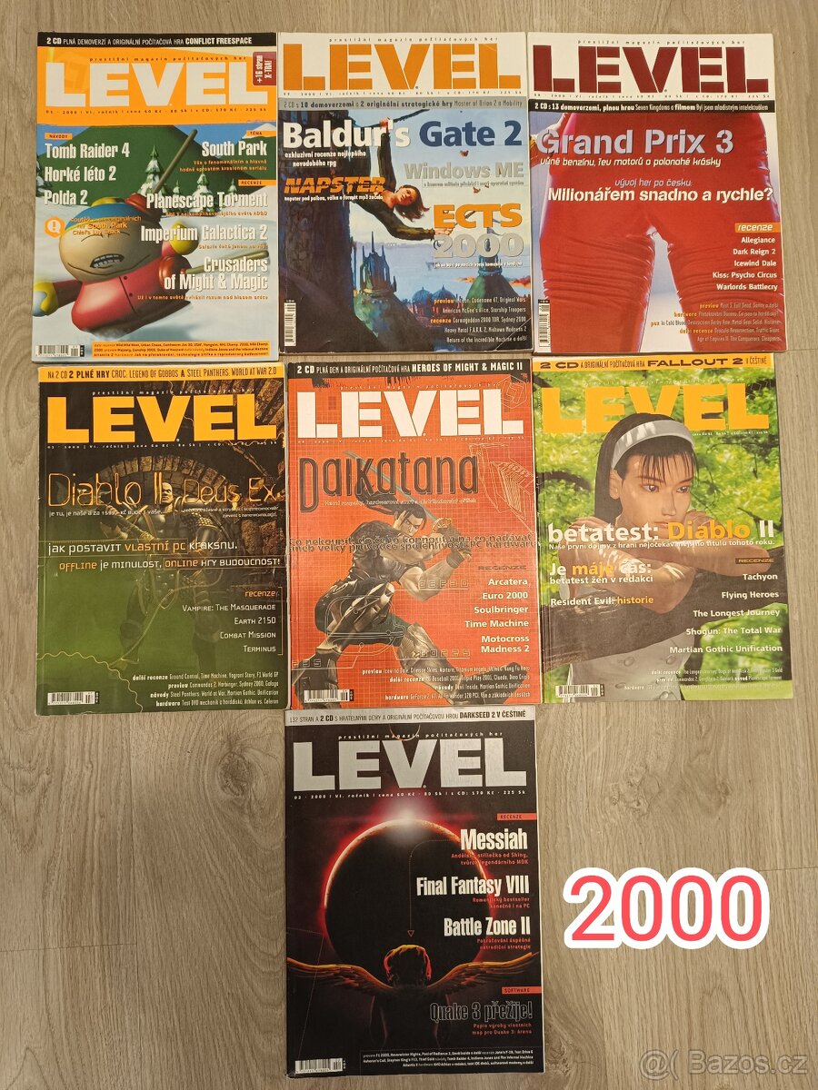 Časopis LEVEL a SCORE 1998 - 2004 - 3