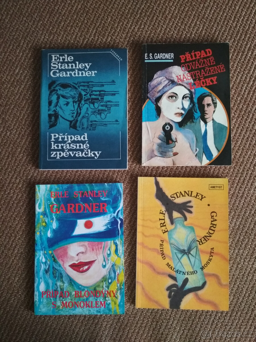 knihy E.S.Gardner - 15x - 3