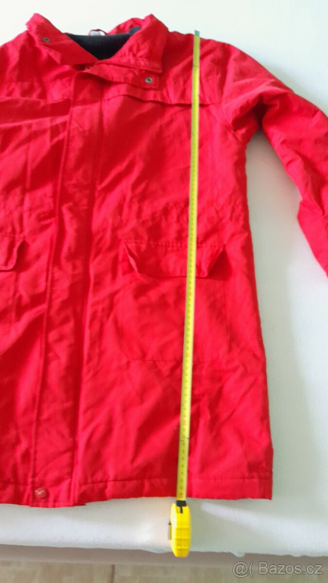 jarní červená bunda vel,L - 3