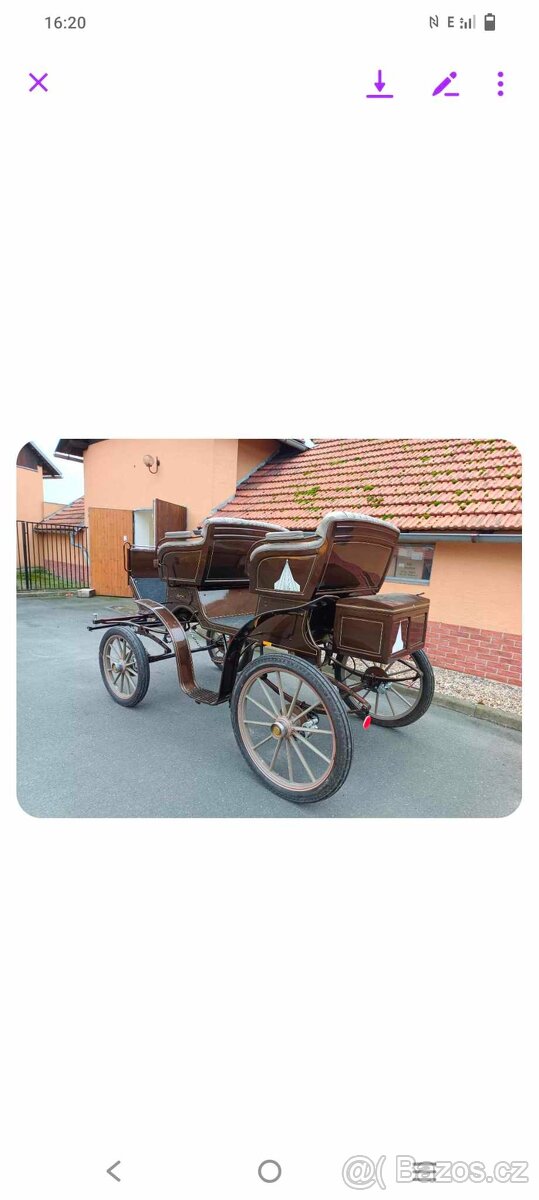 Kočár za koně zn. Aron - 3