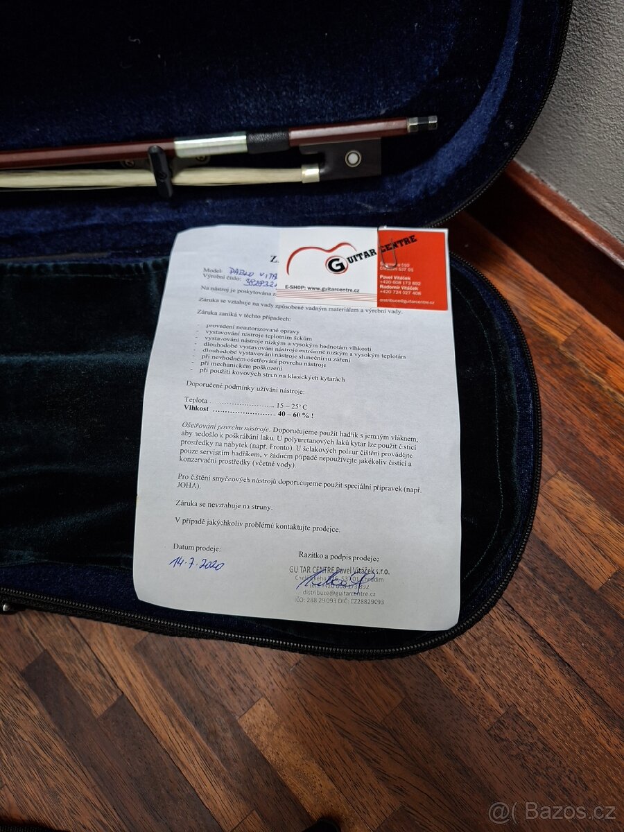 Housle Pablo Vitaso V-40 1/2 + příslušenství - 3