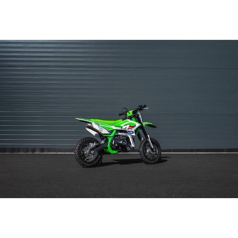 Pitbike Leramotors Thunder 70ccm, kola 10/10, zeleny