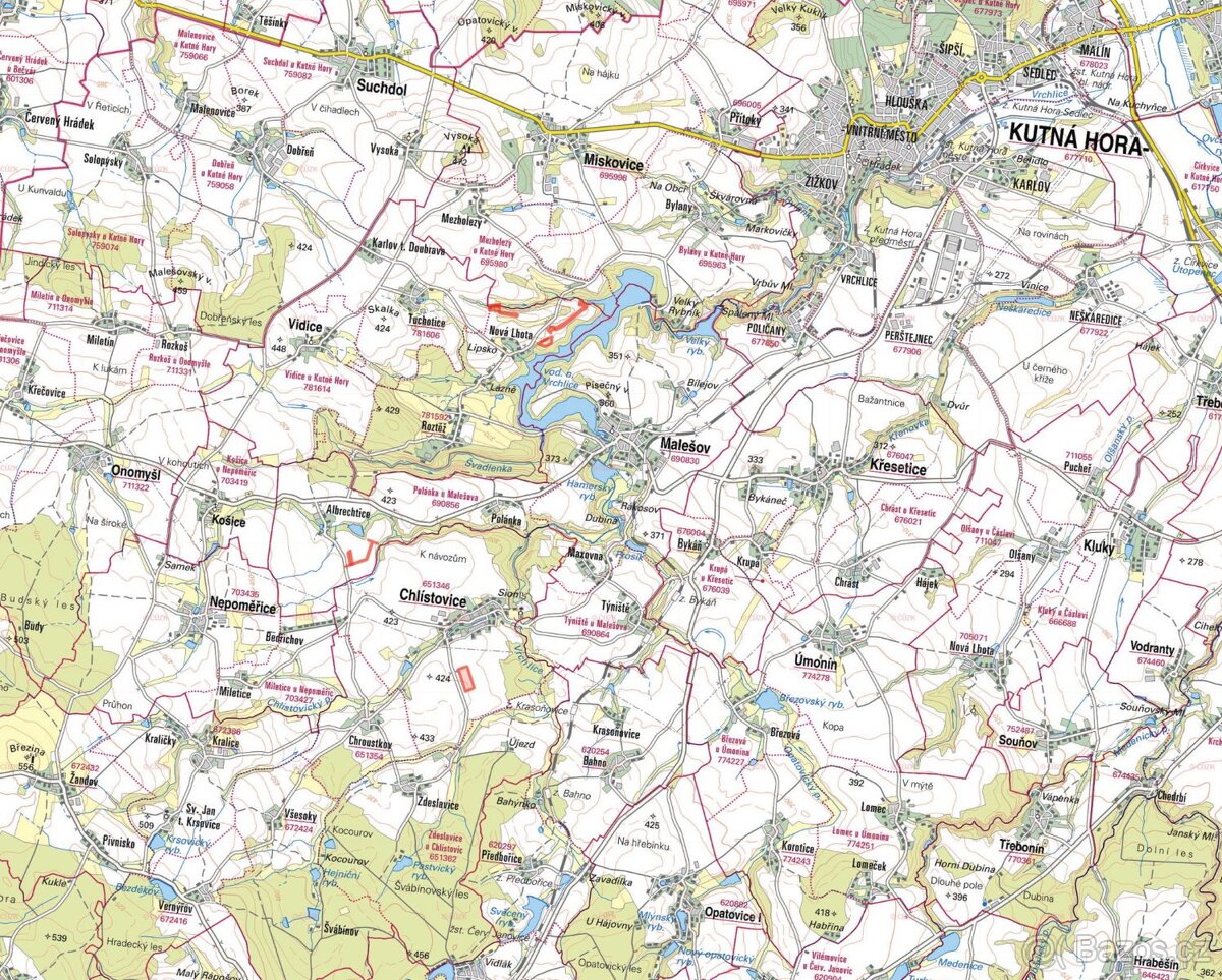 Zemědělská půda, prodej, Chlístovice, Kutná Hora - 3