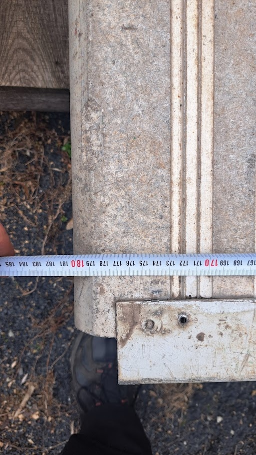 Prodám hliníkovou platformu na plošinu čelo Bär BC 1000S2 - 3