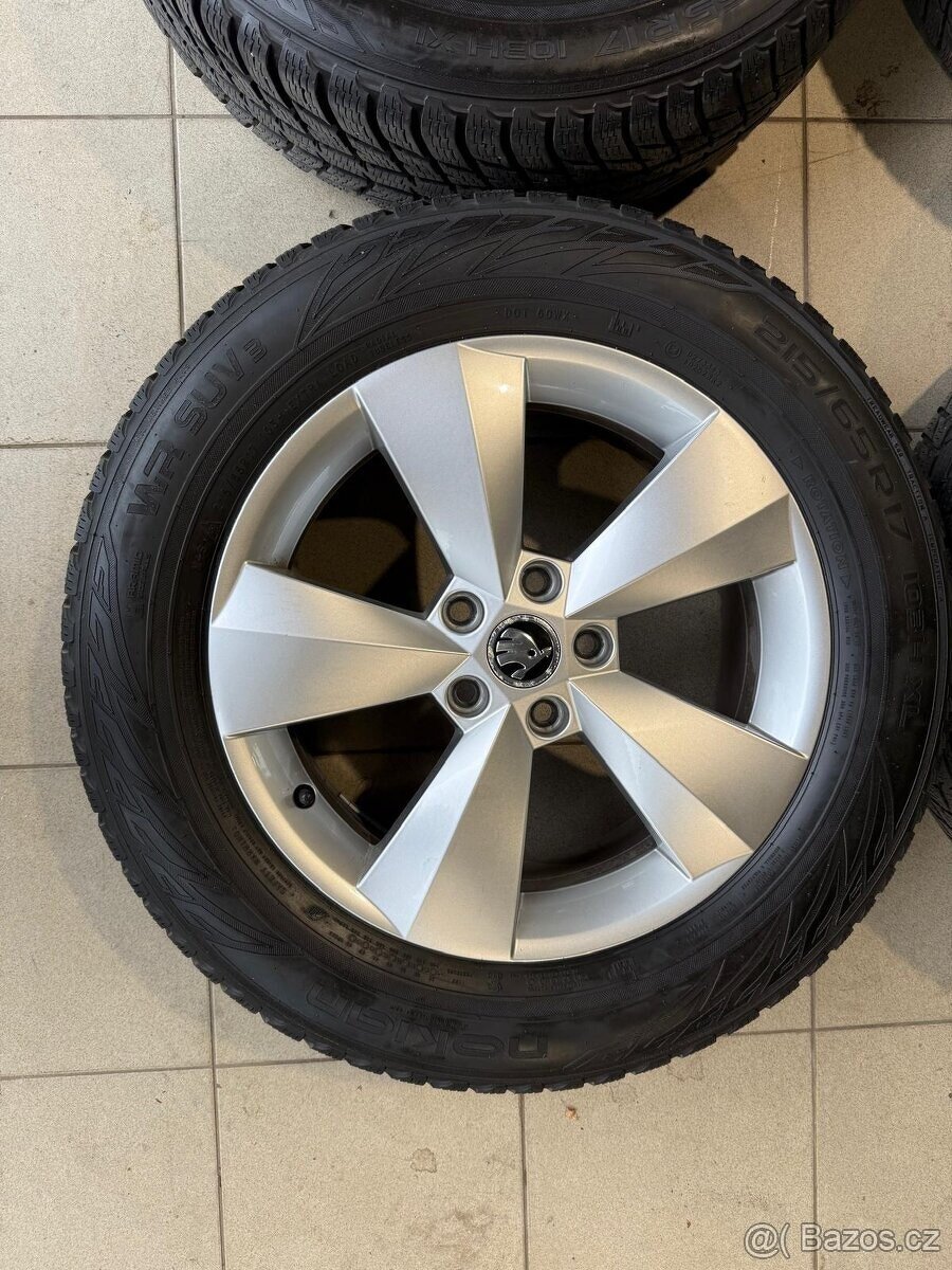 Alu kola NANUQ R17 5x112 ET38 + zimní pneu 215/65 R17 - 3
