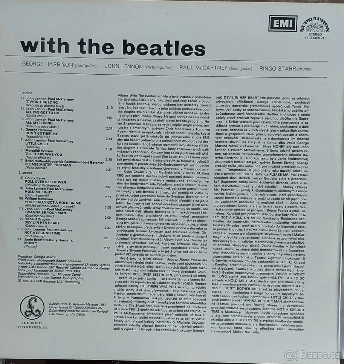 Beatles With the Beatles LP - 3