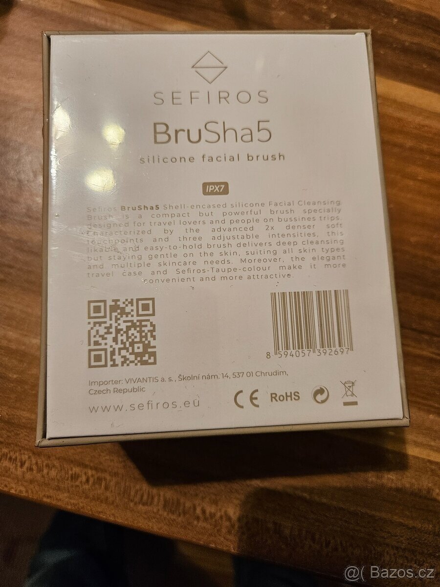 Čisticí sonický kartáček na obličej Sefiros BruSha5 - 3