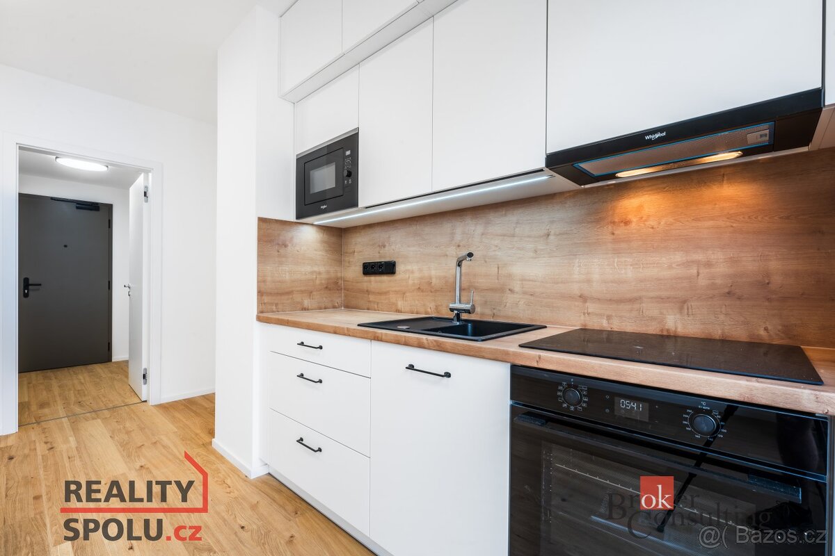 Pronájem, byty/1+kk, 23 m2, Bratislavská 946/80, 60200 Brno, - 3