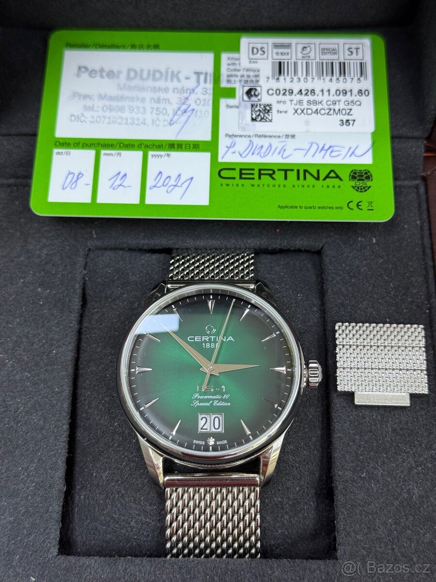 Hodinky Certina DS-1 Big Date - 3