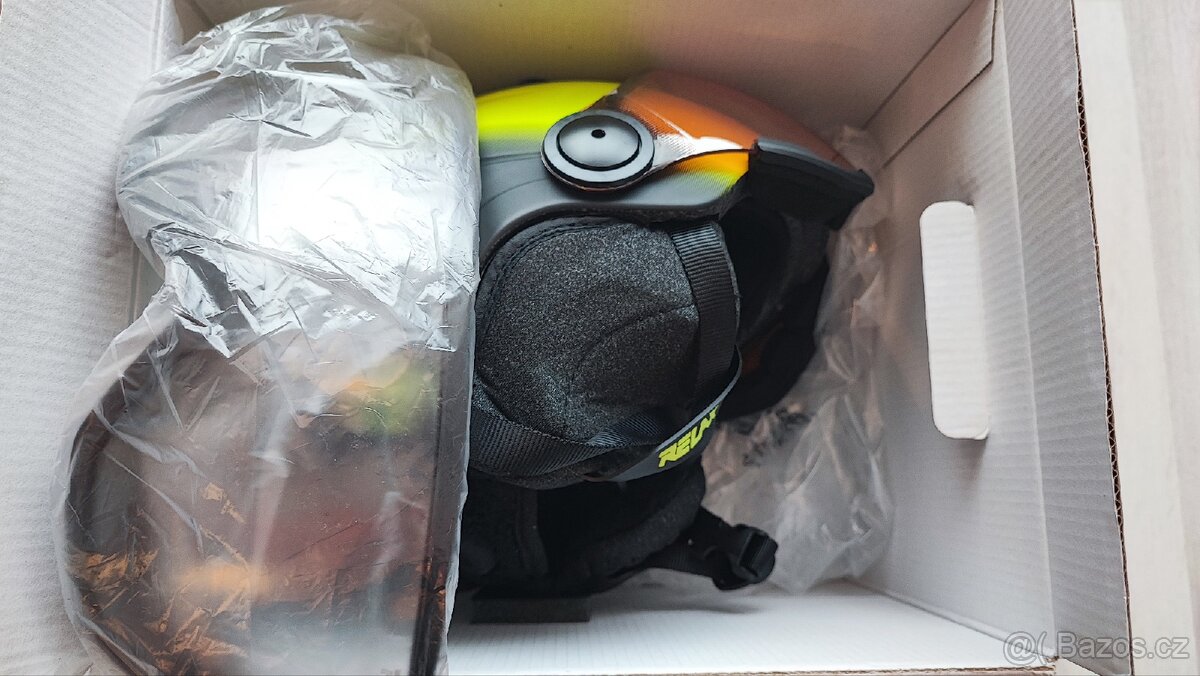 Dětská helma Relax Twister Visor, vel. 53-56cm - 3