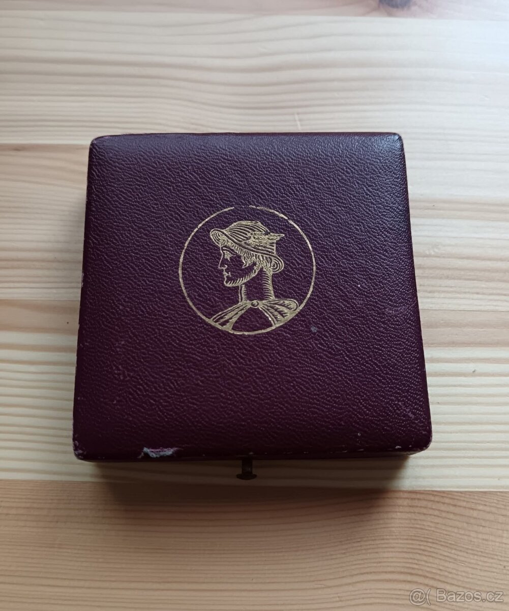 Stříbrná medaile Obchodní a Živnostenská Komora v Praze orig - 3