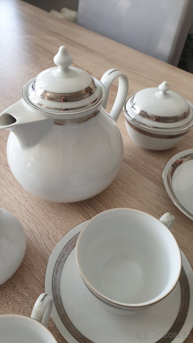 Karlovarský porcelán platina - 3