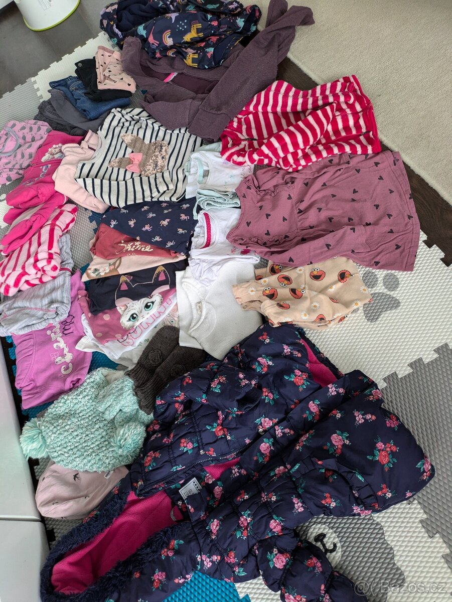 Balík oblečení holka dívčí 92/98/104 - 3