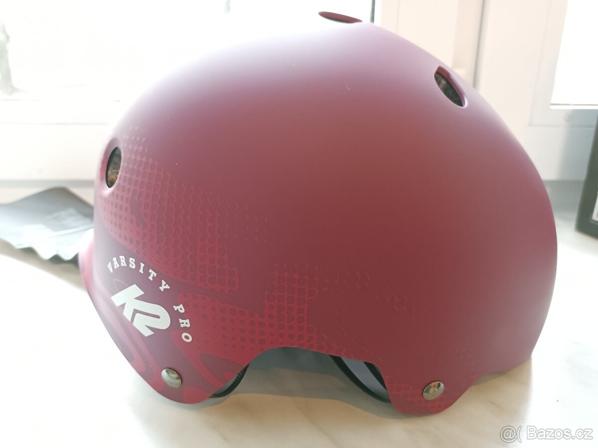 Nová helma K2 Skate Varsity PRO - Velikost L (59-61 cm) Nová - 3