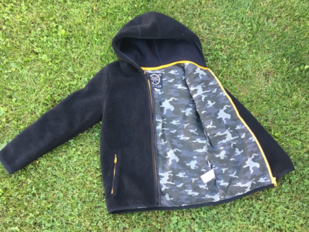 Zateplená mikina, vel. 134/140 - 3