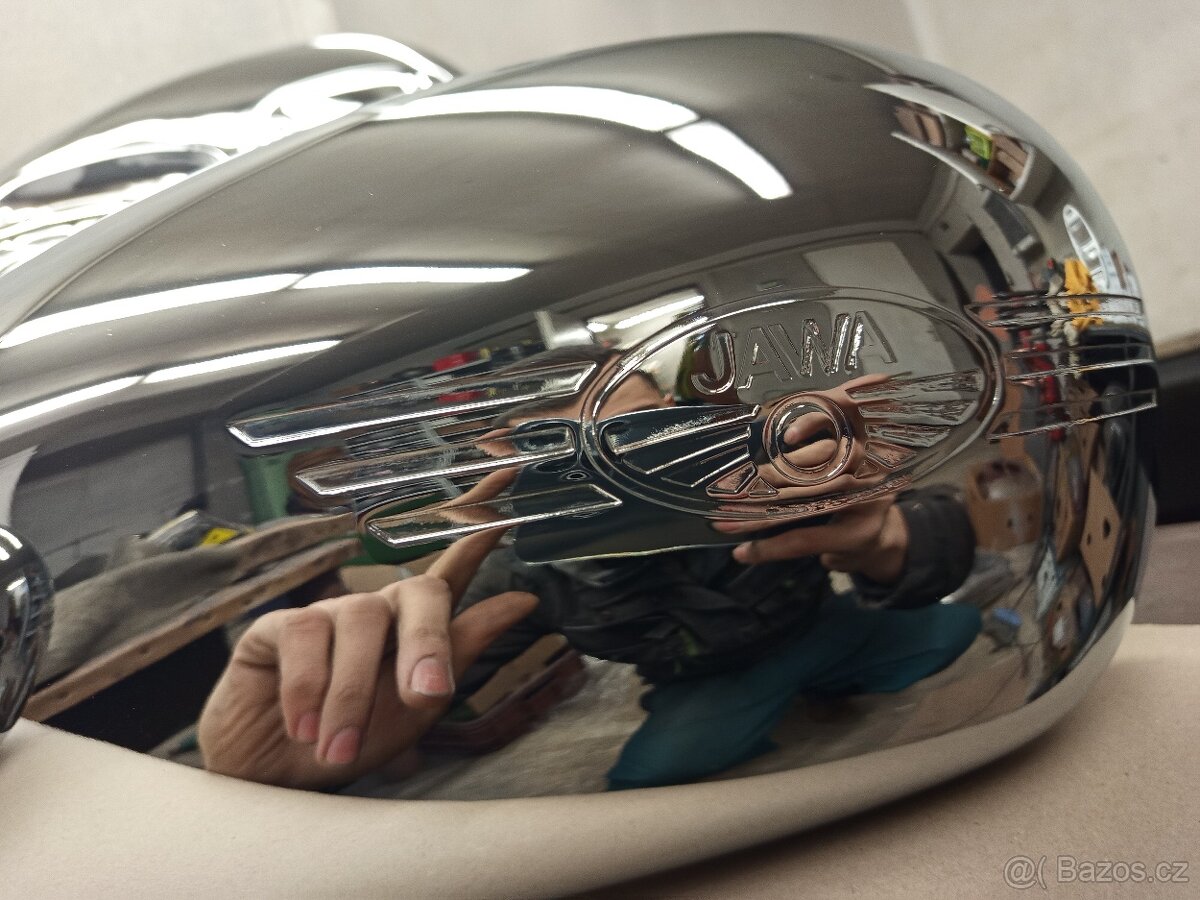 Nádrže Jawa - chrom - 3