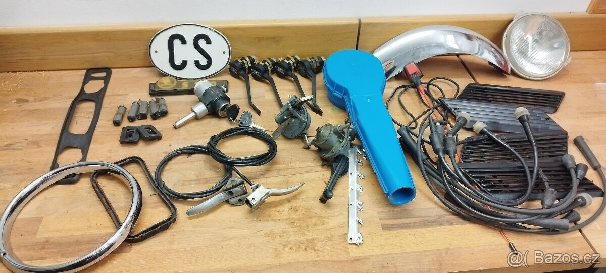 ŠKODA 110R 100 1000MB 120 ZANOVNÍ DÍLY MIX DÍLU 11 - - - 3