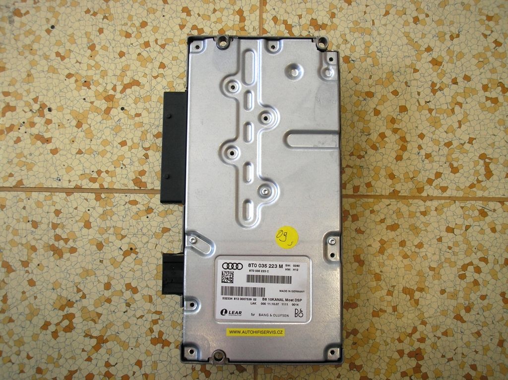 Zesilovač Audi Bose a Bang & Olufsen - 3