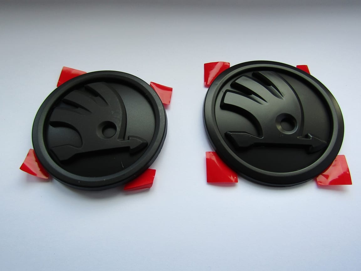 Znaky Škoda 90 nebo 80mm - barevné - 3