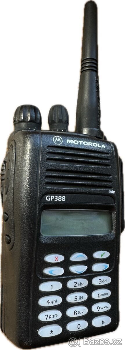 MOTOROLA GP388, Profi UHF, top stav - 3