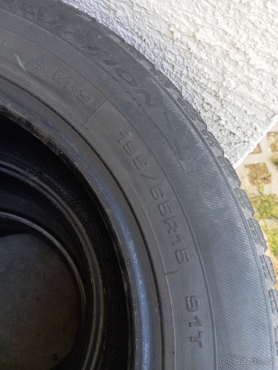 195/65 r15 zimní pneumatiky - 3