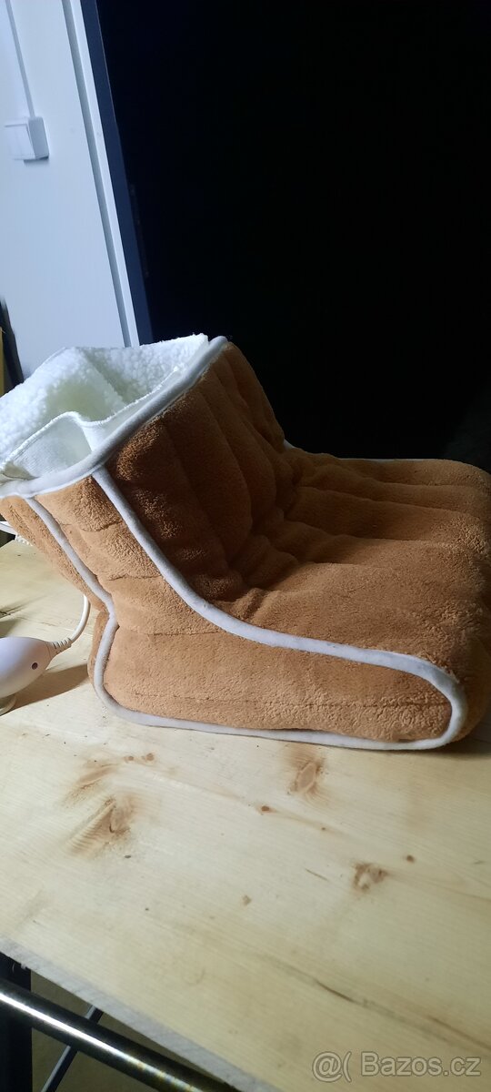 Vyhřívací bota a masážní termo polštář na nohy - 3