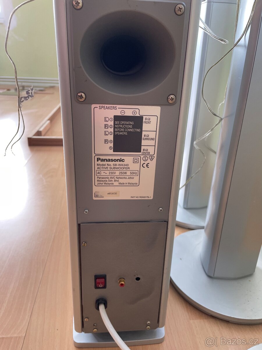 Panasonic SB-FS900 Sloupové a centrální REPRODUKTORY - 3