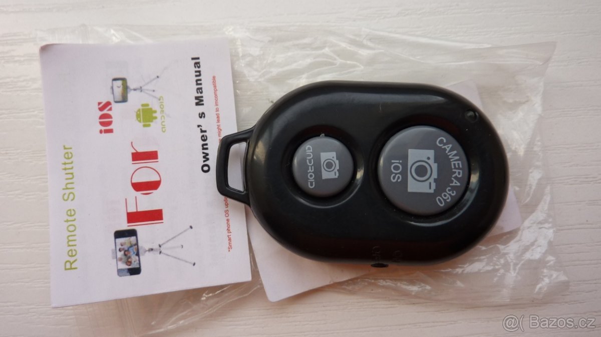 Bluetooth dálk spoušť ovlad fotoaparátu - iPhone iOS +Andr - 3