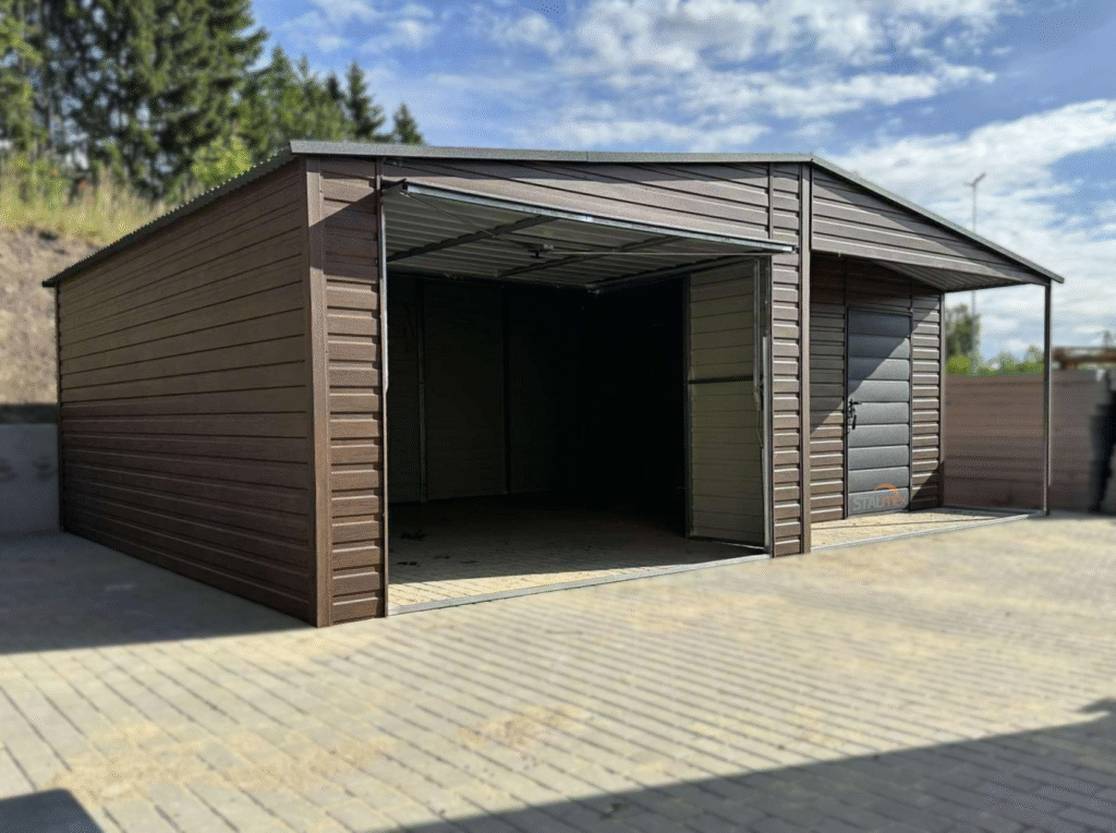 Garaz 7x5m .Dodáni a montáž v ceně. - 3