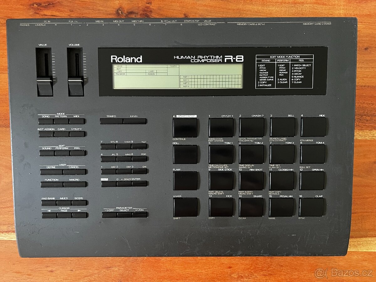 Roland R-8 Human Rhythm Composer + originální adaptér - 3