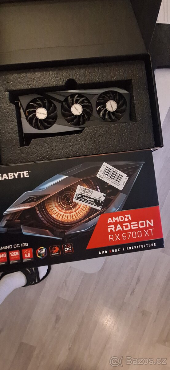 AMD Radeon Gigabyte FX6700XT - 3