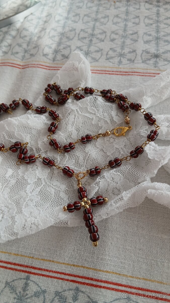 Drátkovaný náhrdelník Jablonec - 3